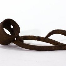 iron ring & hook - side angle